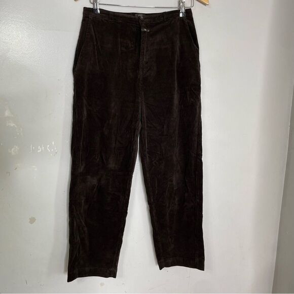 Closed Handmade in Italy Brown Corduroy‎ Straight Leg Pants Size 25 - Picture 1 of 9